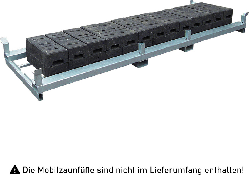 Schake Lager- und Transporttraverse für Fußplatten