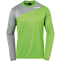 Kempa Core 2.0 Langarmshirt hope grün/dark grau melange 3XL