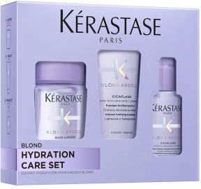 Kérastase Blond Absolu Hydration Care Set coffret para cabelo loiro e com madeixas . Blond Absolu Hydration Care Set