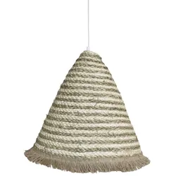 Chic Antique Geflochtener Lampenschirn, 45x41 cm, spitz