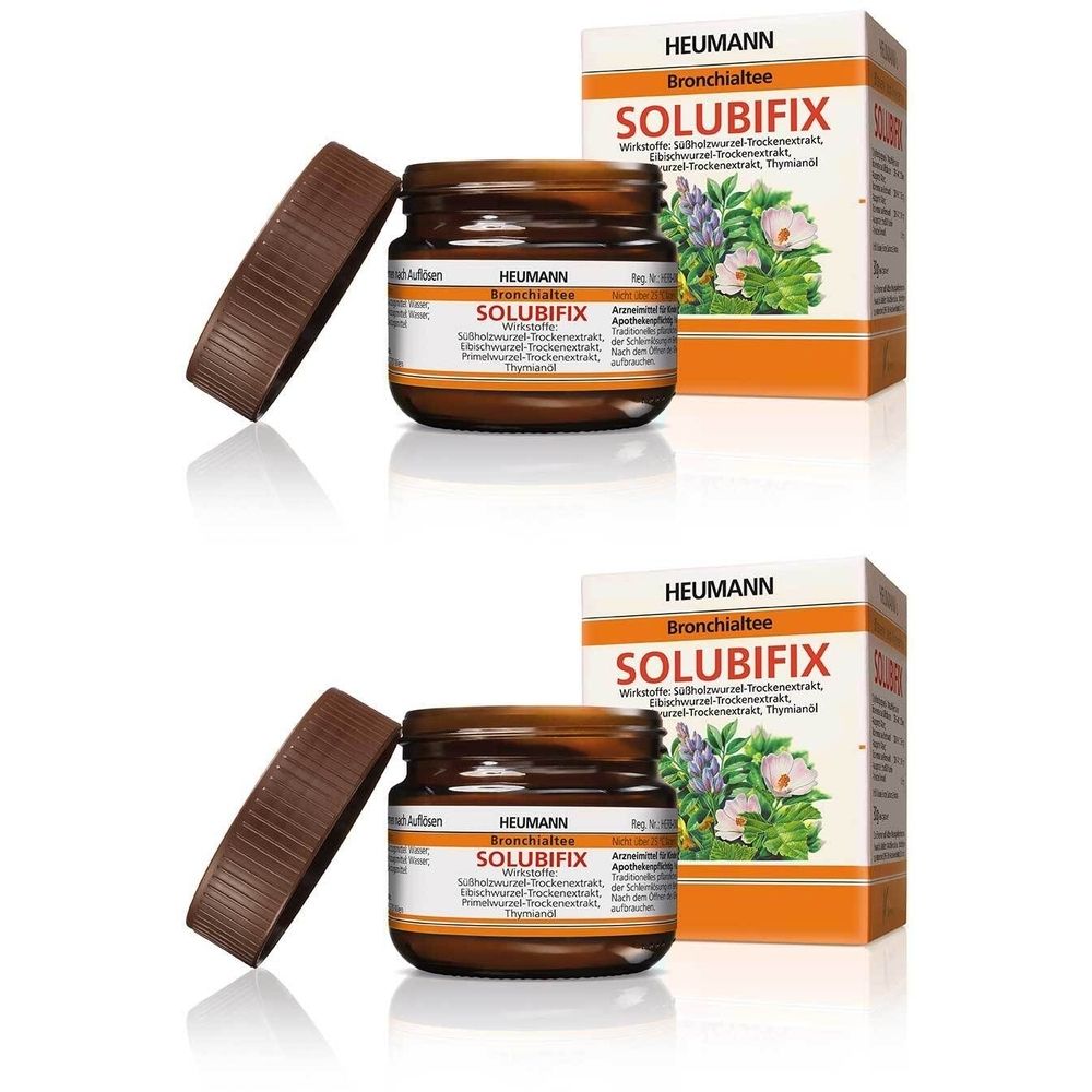 Heumann Bronchialtee Solubifix T x2 2x60 g Instanttee