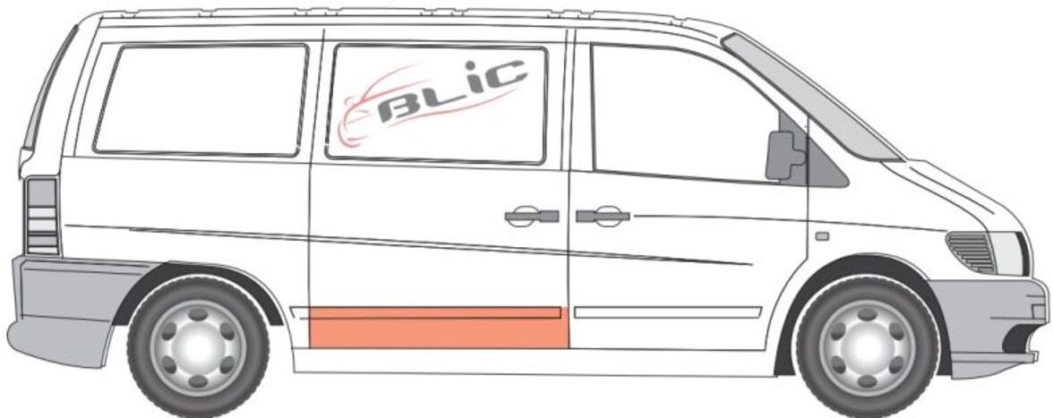 Türreparaturblech BLIC 6508-01-3541171P