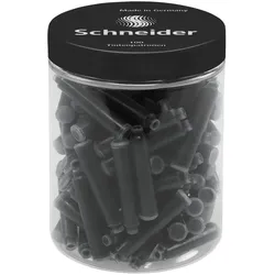 Schneider, Ersatzpatronen + Tintenfass, Tintenpatrone (Schwarz)