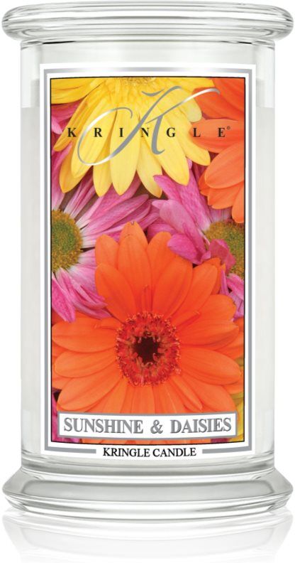 Kringle Candle Classic Sunshine & Daisies bougie parfumée 623 g