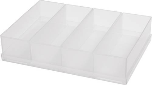 Raaco Sortimentskoffer-Einsatz (L x B x H) 220 x 160 x 47mm Anzahl Fächer: 4 Inhalt 1St.
