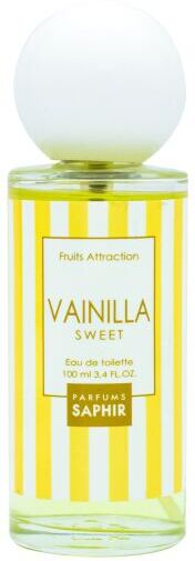 Parfums Saphir Fruits Attraction Eau de Toilette Vanilla 100 ml