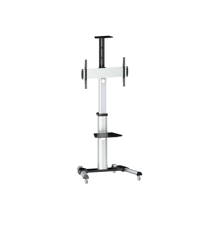 equip Wagen für LCD / Plasmapaneel / DVD / Kamera Aluminium Bildschirmgröße: 94-177,8 cm 37"-70" (650602)