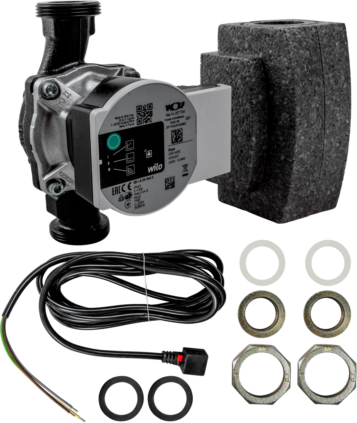 Wolf Se-2 pompe de charge à haut rendement 8908149 2000 ", autorégulée
