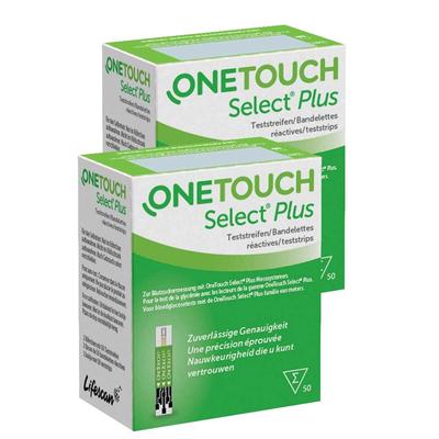 Doppelpack OneTouch SelectPlus Teststreifen 2x50 St