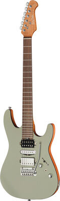 Harley Benton Fusion-IV HSH RW SGR Grau matt