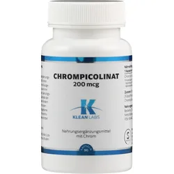 Chrompicolinat 200 Mcg Klean Labs 90 ST