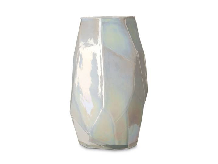 Design Vase „Graphic Luster“ Perlmutt Pols Potten