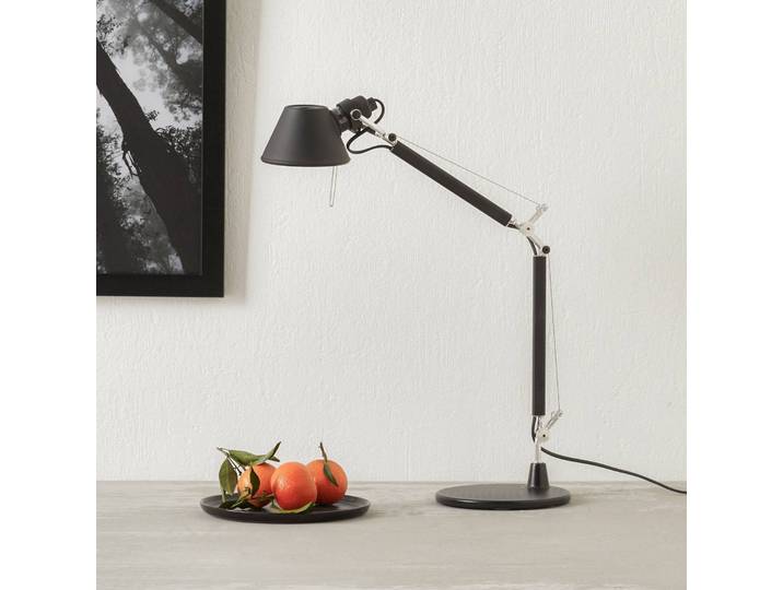 Bureaulamp Tolomeo Micro, zwart, Werkkamer / Kantoor, Aluminium, Design, bureaulamp