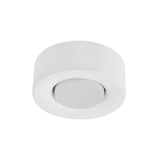 Lindby Plafondlamp Levia Wit Keramiek H: 5.3 cm