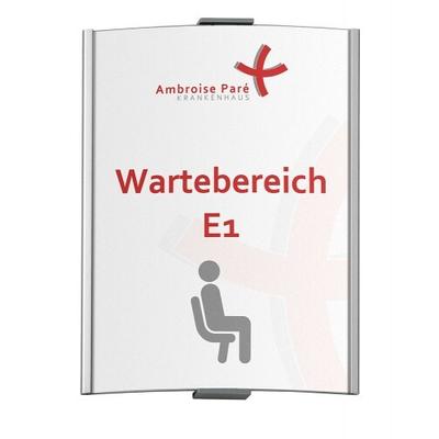 FRANKFURT Türschild ~DIN A5, Format: 210x155 mm