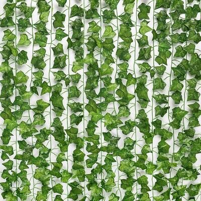 Uplift Treasures Artificial Ivy Leaf Garland Wall Decor 2.3m
