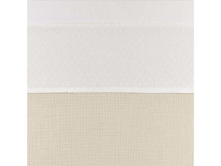 Meyco Baby Plume ledikant laken - offwhite - 100x150cm - 0.3 TOG