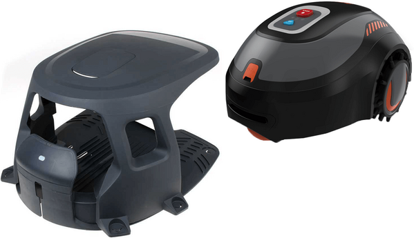 Black & Decker BCRMW123-QW - Robot rasaerba - con perimetro - tosaerba con batteria al litio 12V