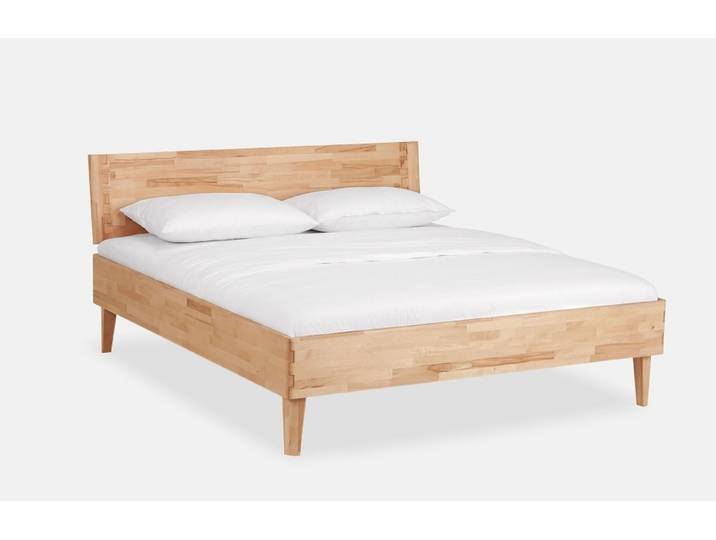 Holzbett massiv Atlanta , Kernbuche geölt , verschiedene größen