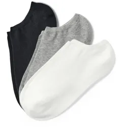 Tchibo - 3 Paar Sneakersocken - Damen - Gr. 39-42 - schwarz