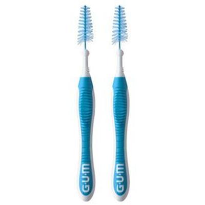 GUM Trav-Ler Blau Ta1.6 IN x2 2x6 St Zahnbürste