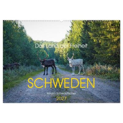 Das Land der Freiheit Schweden (Wandkalender 2027 DIN A2 quer), CALVENDO Monatskalender