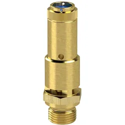 Riegler, Ventil, Sicherheitsventil DN 10, Messing, G 3/4, Ansprechdruck 1,1 bar