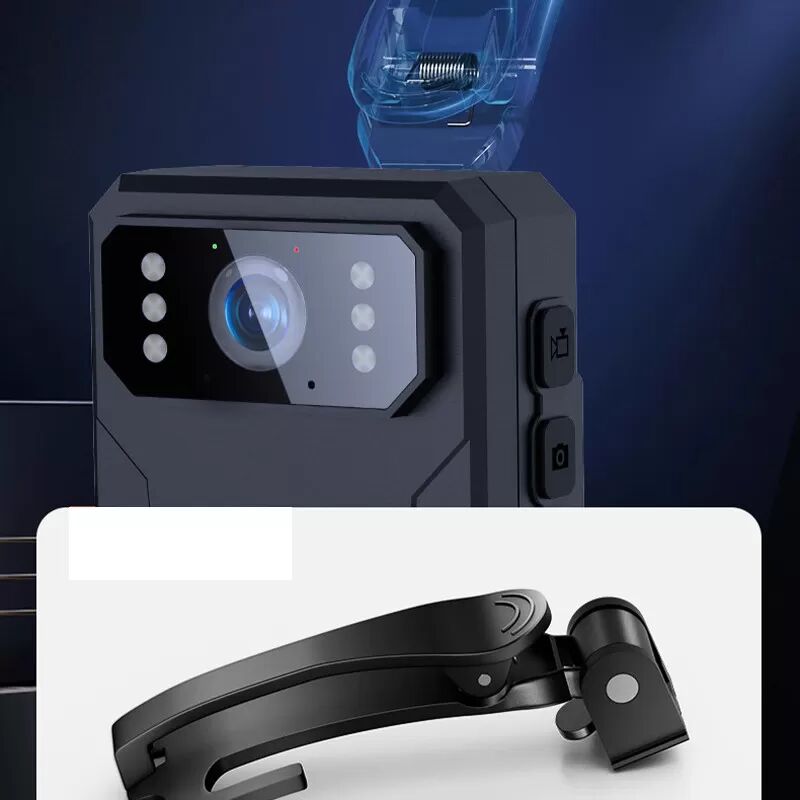 INF 4K HD Körperkamera mit Clip & 16G Speicherkarte