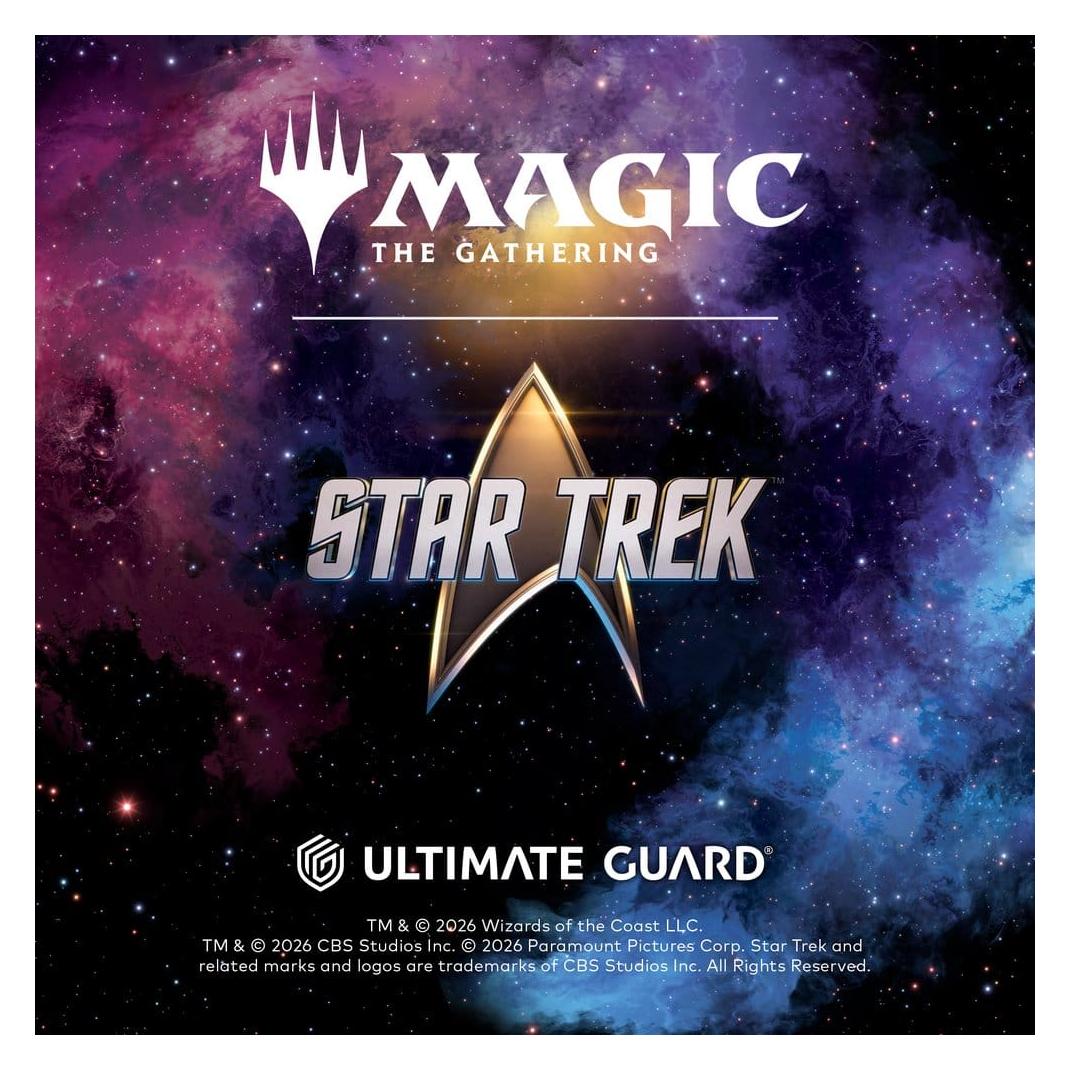 Ultimate Guard Play-Mat Magic: The Gathering | Star Trek - Red Mythic (UGD012076)