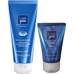 être belle hyaluronic3 Körperlotion + Blue Sense Hyaluronic Hand & Nagelbalsam (240ml)