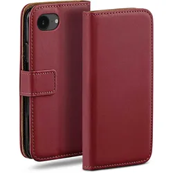 moex Book Case für iPhone 16e Klapphülle mit Kartenfach