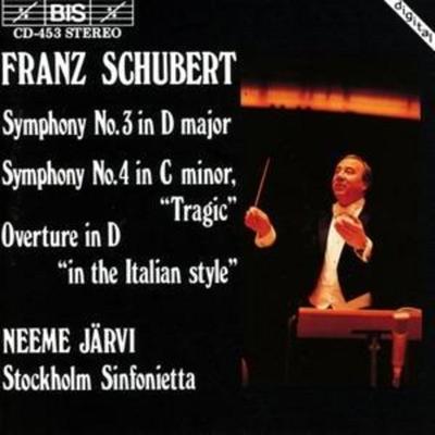 Sinfonien 3+4 - Neeme Järvi,Stockholm Sinfonietta, CD