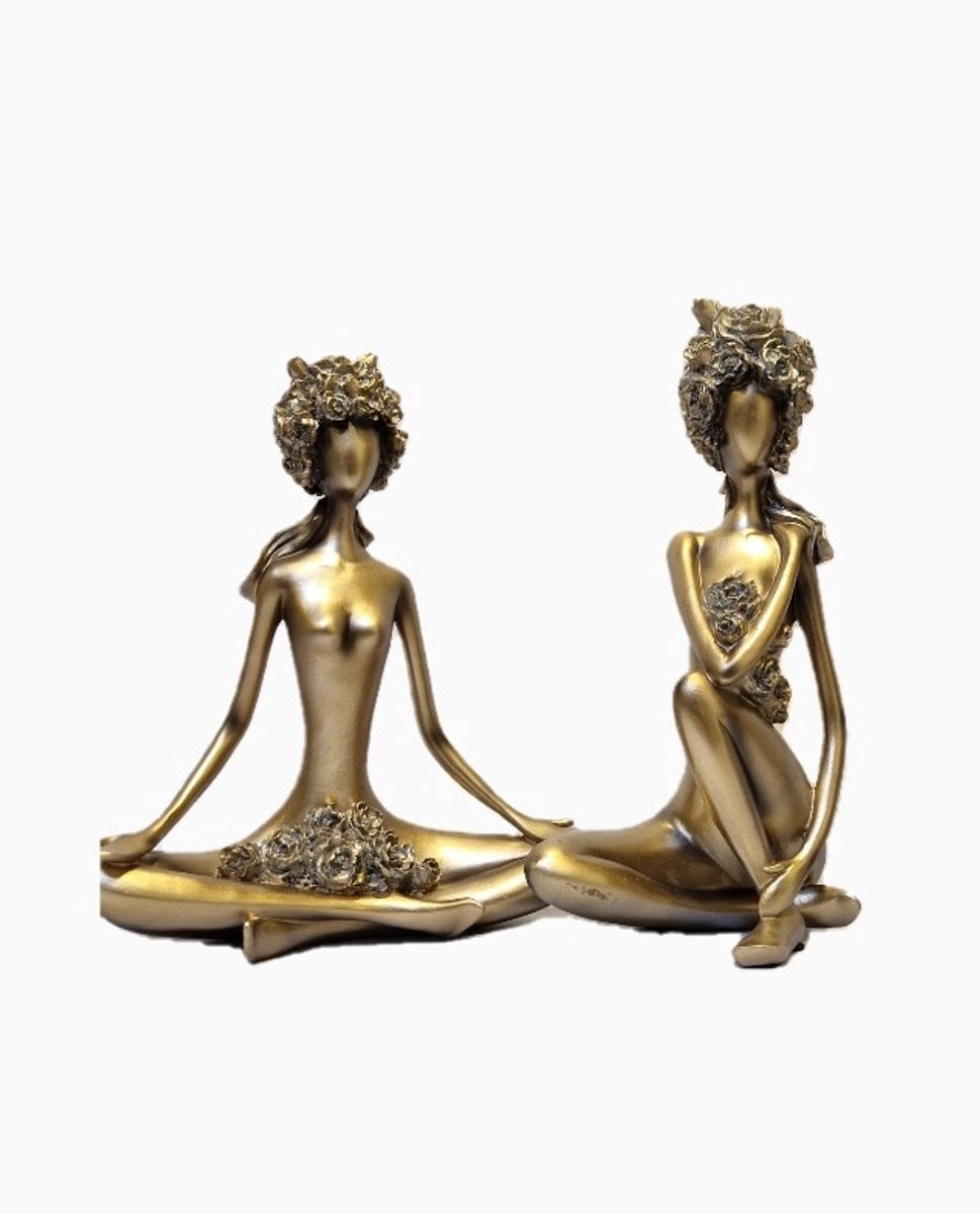 Gilde Handwerk Figurine Vrouw Rose