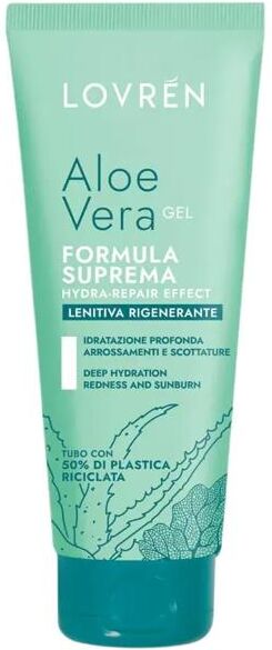 Lovren Aloe Vera Gel Doposole Lenitivo e Rigenerante 100 ml