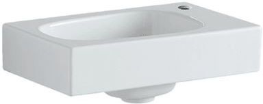 Geberit Citterio Handwaschbecken 500541011 45x30cm, ohne Überlauf, Hahnloch rechts, KeraTect/weiß