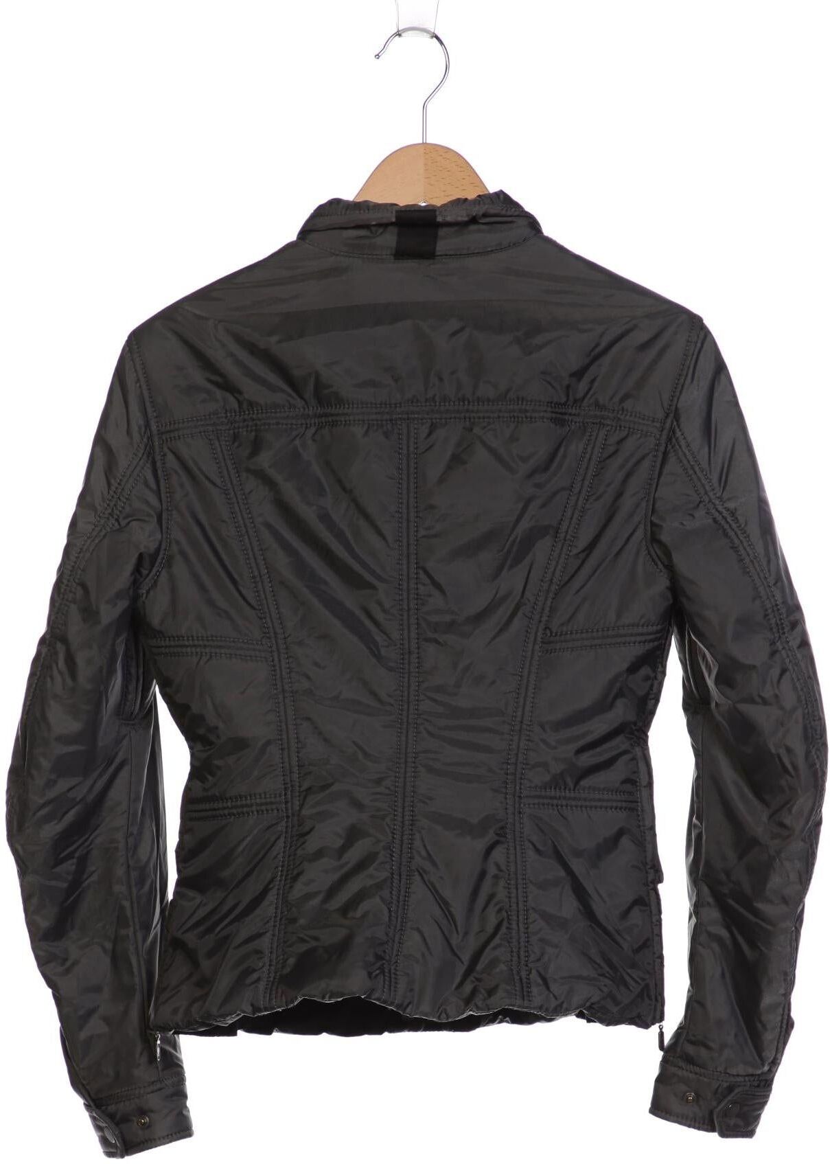 Belstaff Damen Jacke, Grau, Gr. EU 42, Synthetik - Second Hand