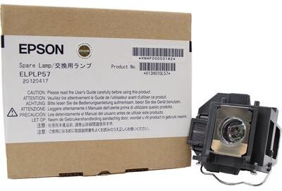 Epson ELP-LP57 Original Projector Lamp & Housing - 1 Year Warranty