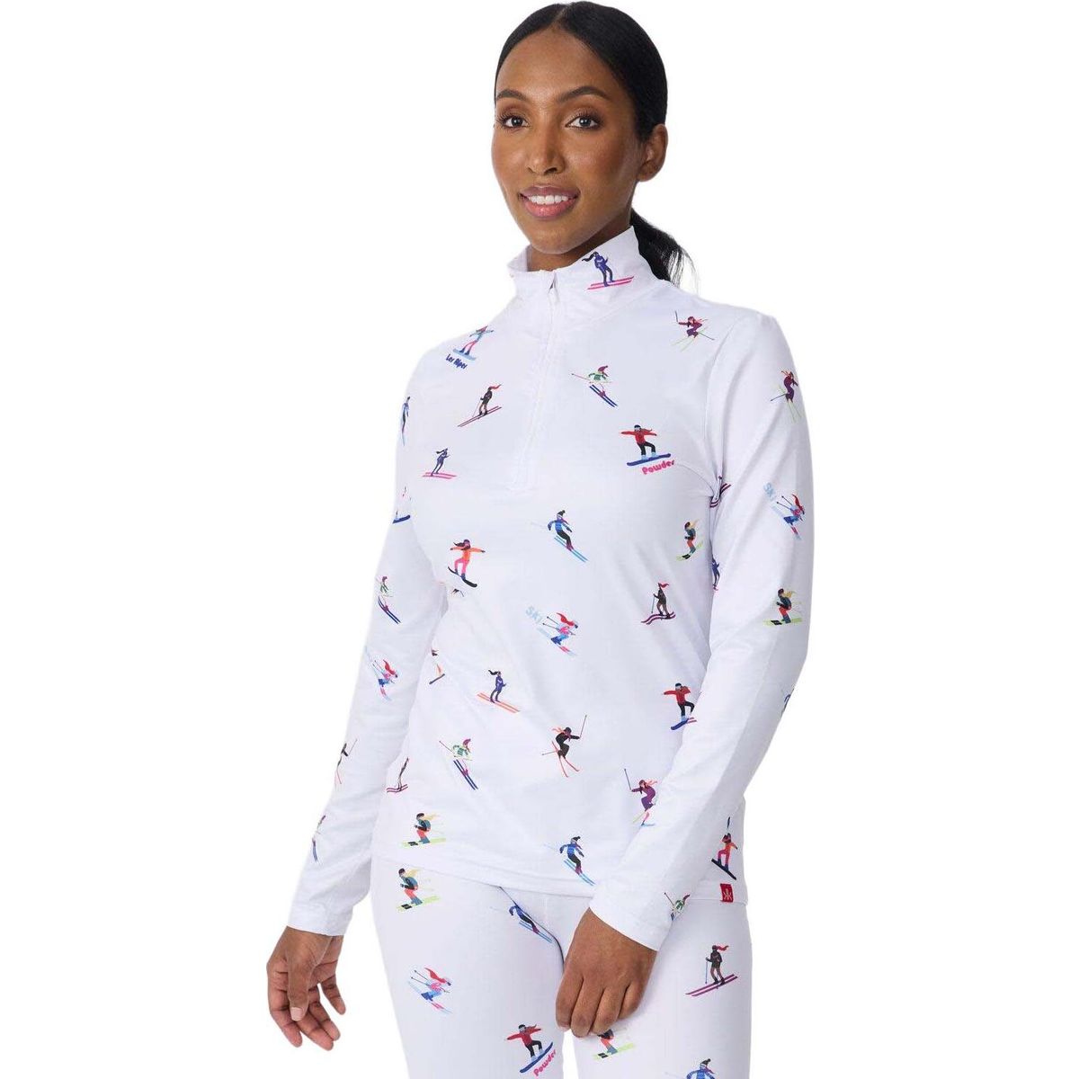 Krimson Klover Multi Skiers Top white (986) S KK-F26557-986-S