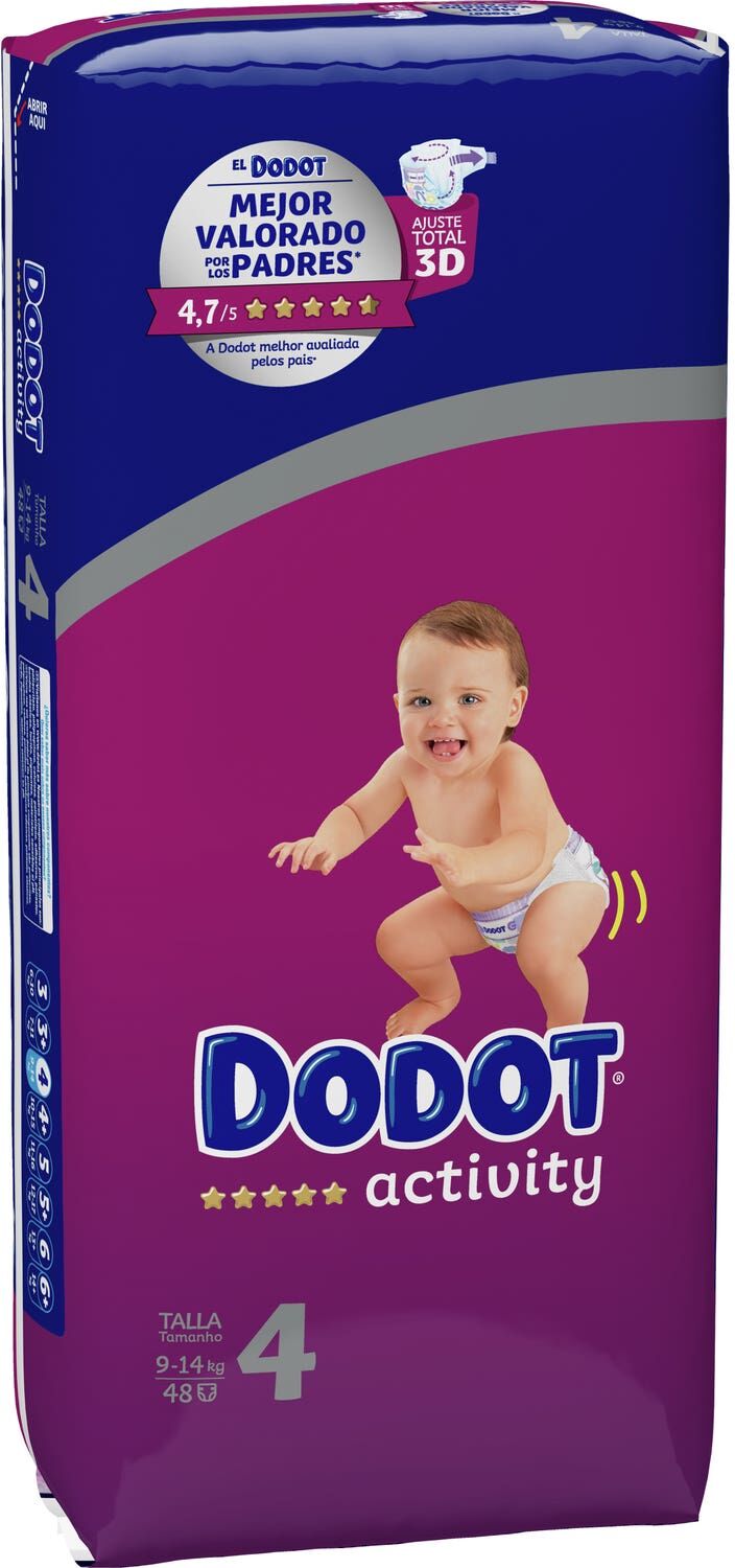 dodot Activity pañal infantil T-448uds