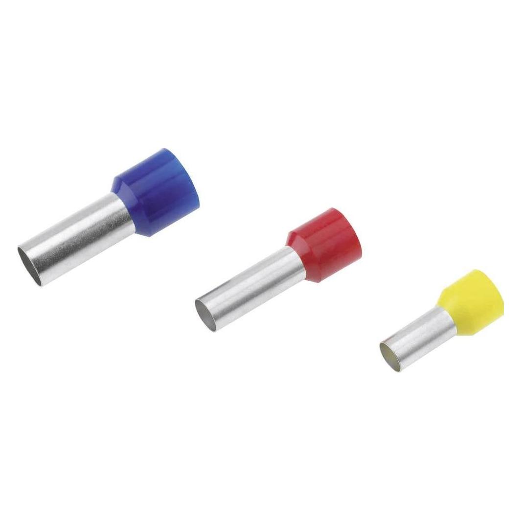 Cimco Aderendhülse 1 mm² 12 mm Teilisoliert Rot 18 2330 100 St. (18 2330)