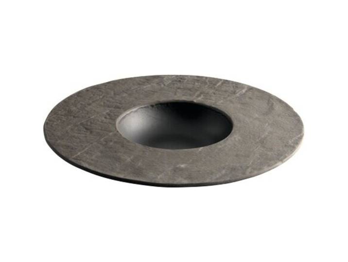 Chic Teller tief Livelli Black schwarz Porzellan D 20 cm 6 Stk - Teller tief