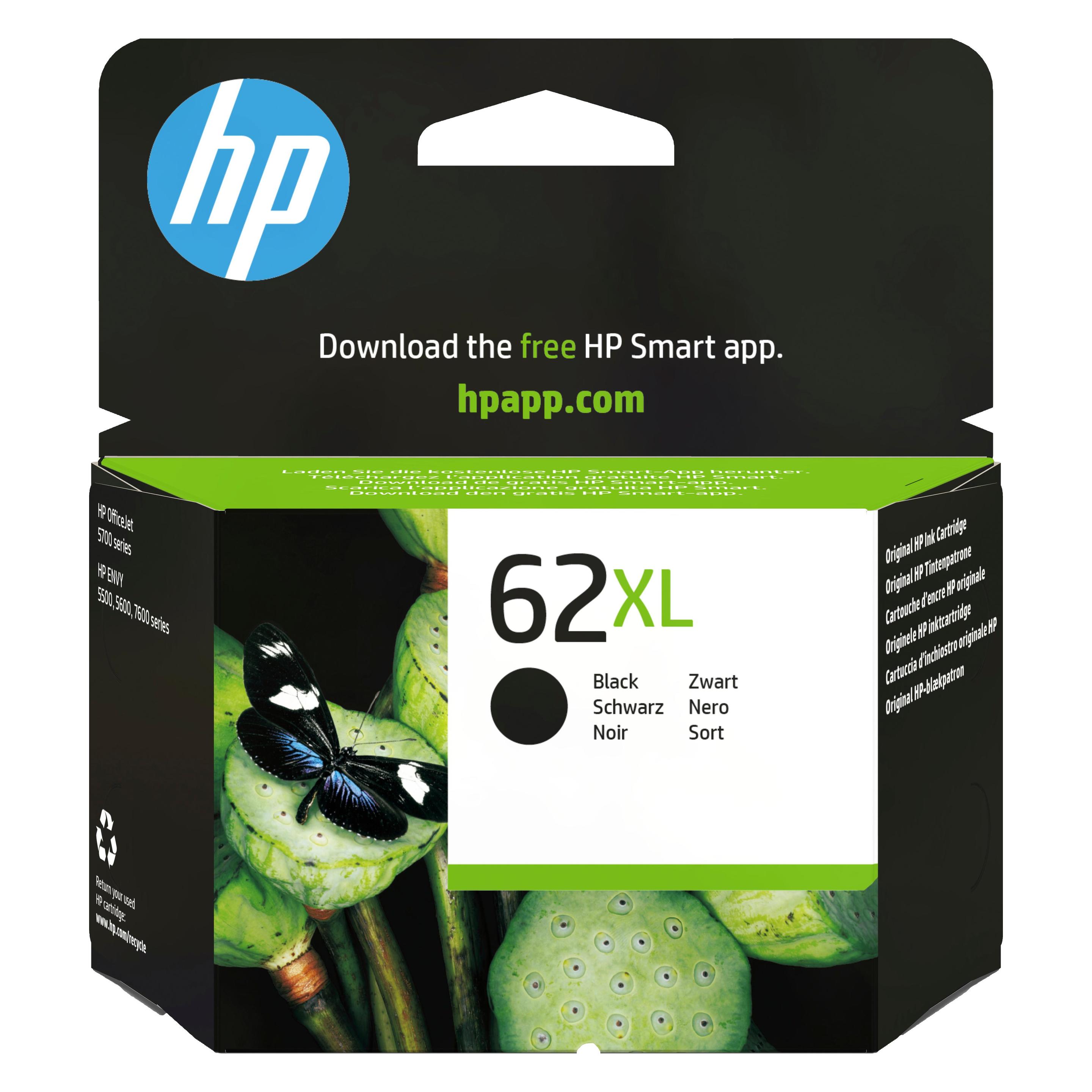 HP 62Xl High Yield Black (BK) (C2P05A)