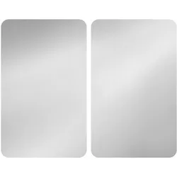 Wenko 53902100, Herdabdeckung, Silber