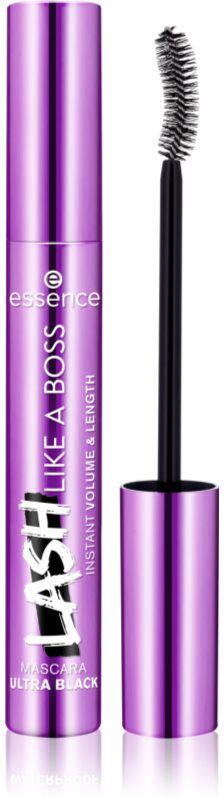 essence Lash Like a Boss volume, length and separation mascara shade Ultra Black 9,5 ml