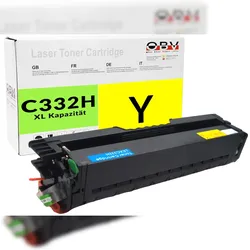 OBV kompatibler Toner für Lexmark C332HY0 für C3326dw & MC3326adwe Gelb