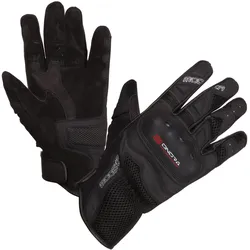 Modeka Sonora Sommer Motorradhandschuhe - schwarz-rot - L11