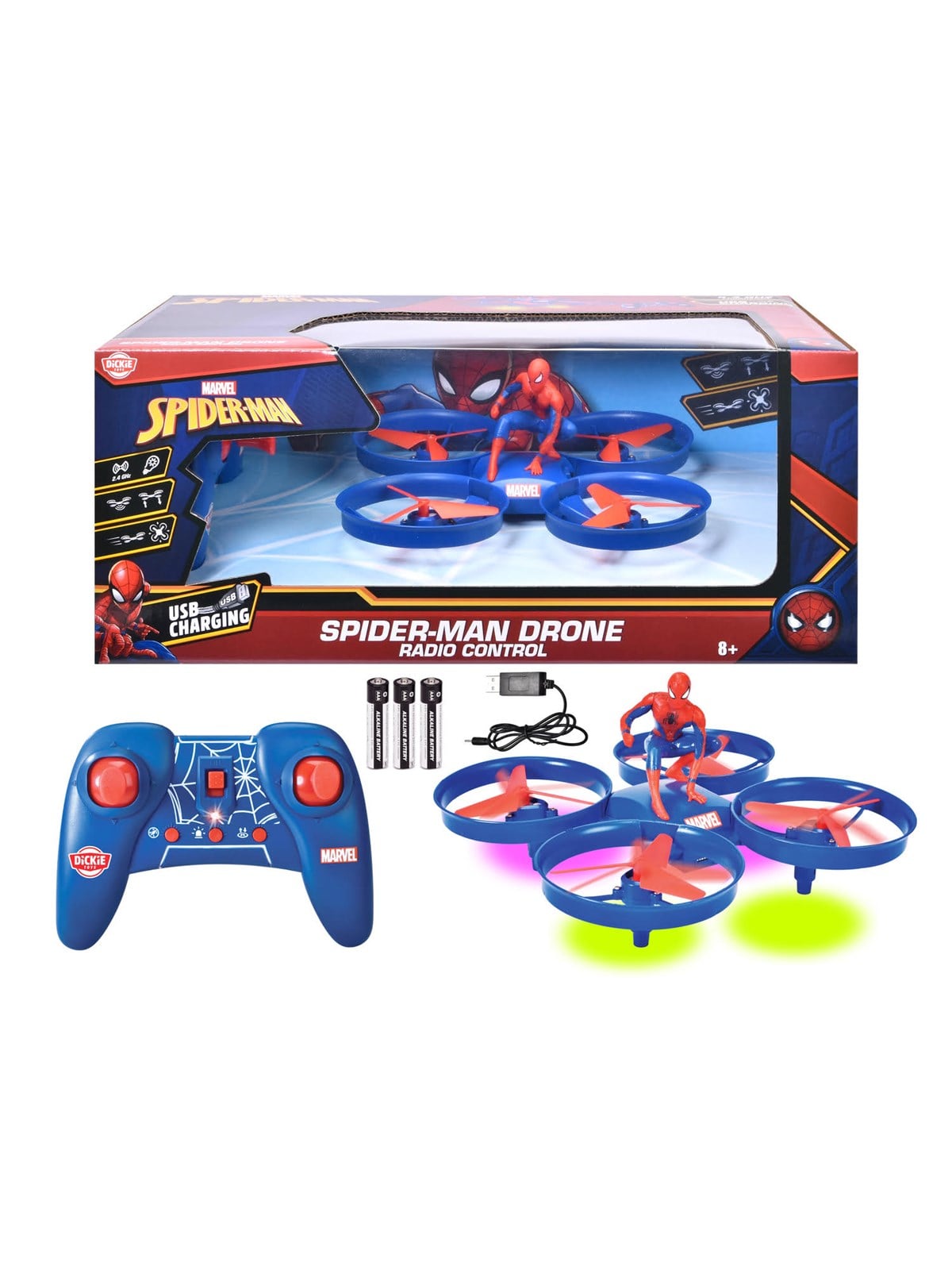 Dickie RC Spider-Man Drohne, RTR