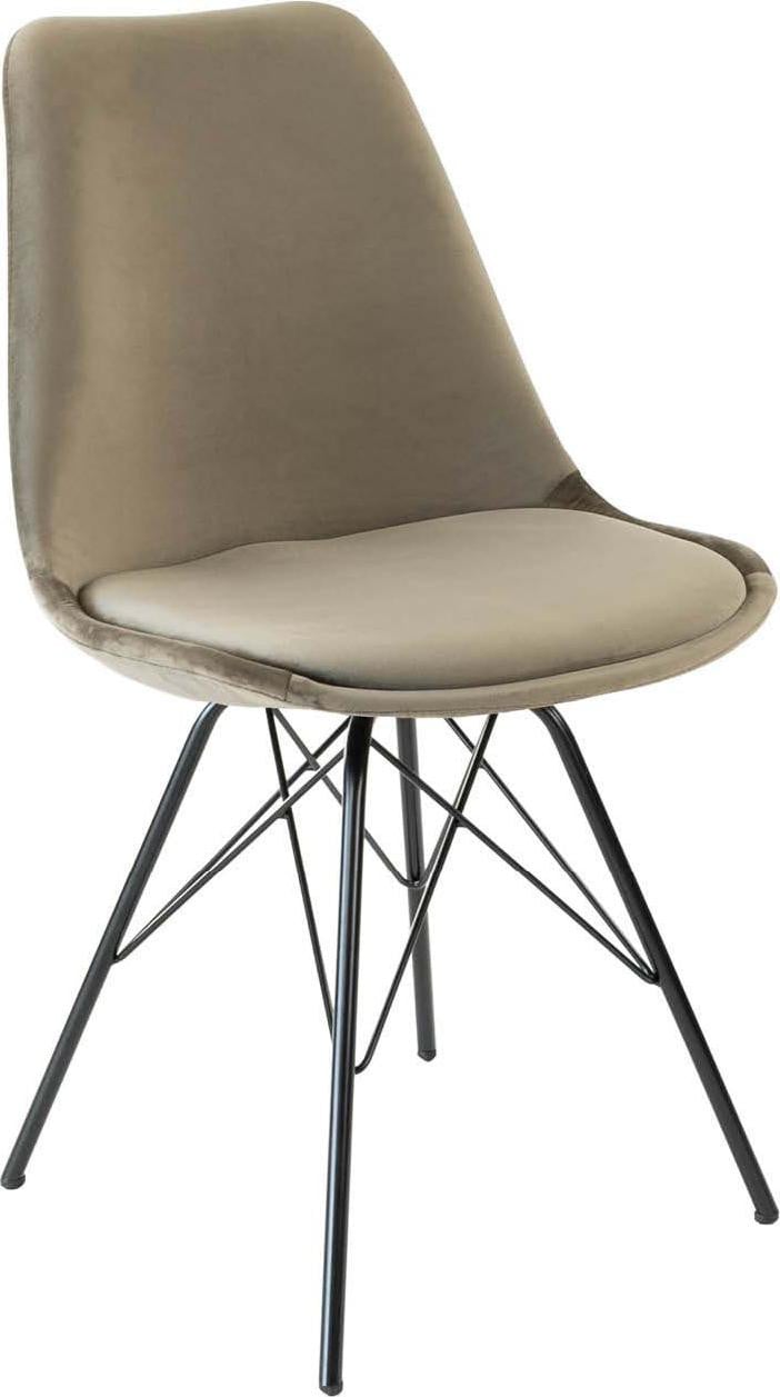 Kick Collection Eetkamerstoel Velvet - Taupe