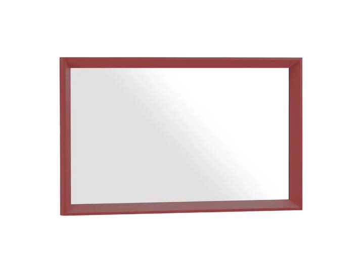 Spiegel Frame, Johann Jakob, karmesinrot, Holzwerkstoff