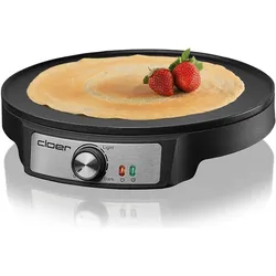 Cloer CLO Crepesmaker 6620, Fun Kitchen, Silber, Schwarz